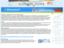 Tablet Screenshot of klimaatinfo.nl
